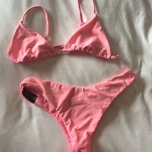Bubblegum Pink Blackbough Swimsuit